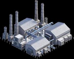 Asset: fait moi une centrale au gaz